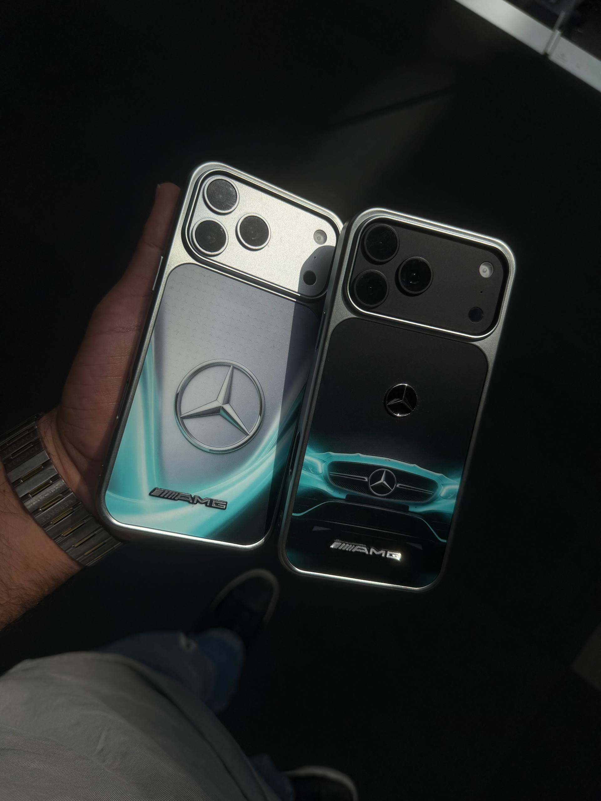 کاور قاب BENZ AMG SERIES بنز برای مدل ایفون