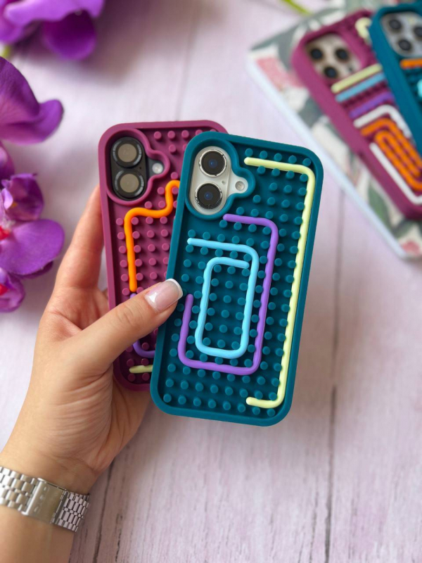 کاور قاب مدل پازل puzzle case مناسب برای ایفون ‎13/‎13pro/‎13promax/‎15/‎15pro/‎15promax/‎16/‎16pro/‎16promax
