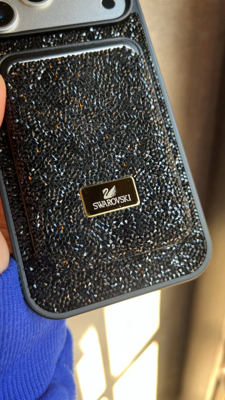 کاور قاب مدل sowaroski سوارسکی مناسب برای ایفون iphone 13pro/15/15pro/15promax/16pro/17