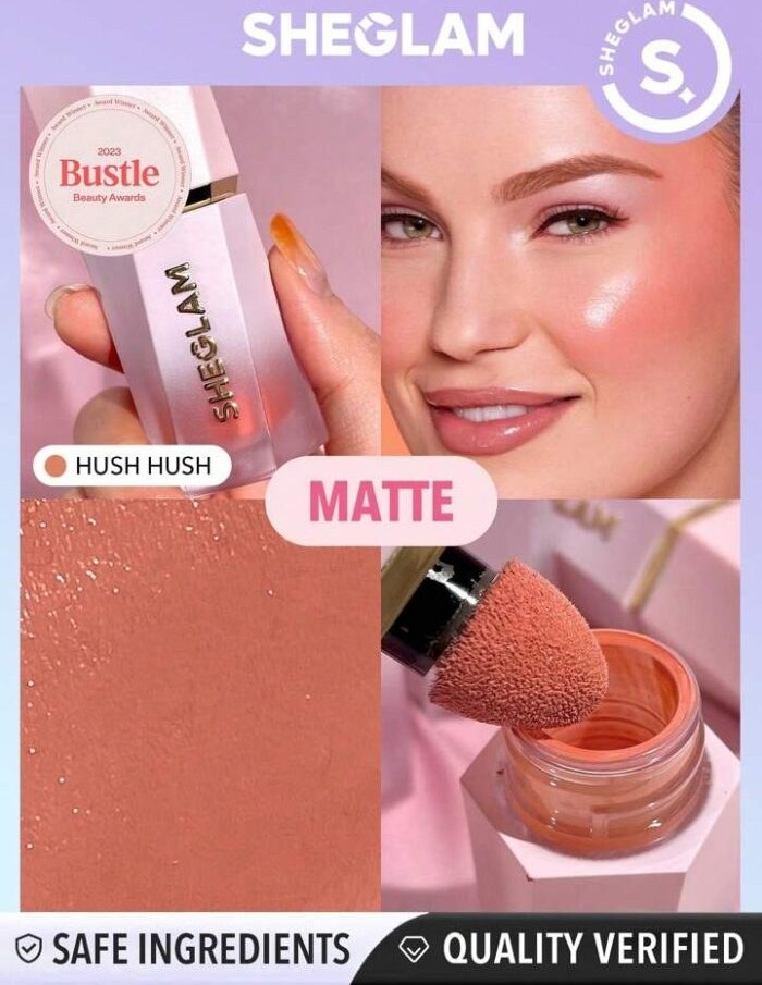 رژگونه مایع شیگلم رنگ هاش هاش