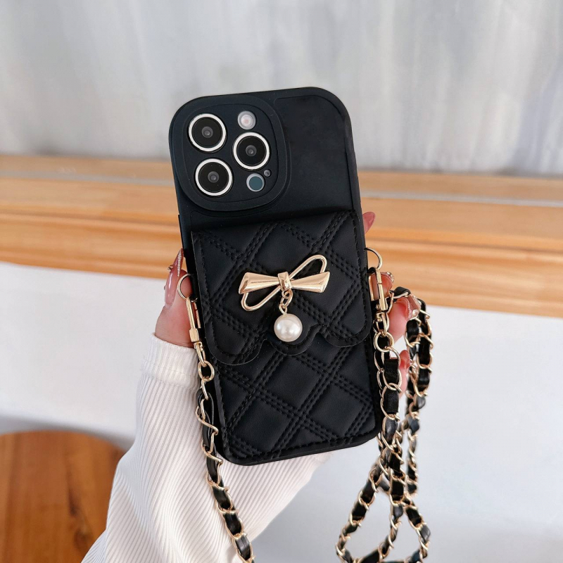 کاور قاب مدل Chain & Bow by Cartier پاپیون مناسب برای ایفون سامسونگ شیائومی iphone / samsung / xiaomi
